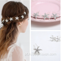 Vendas quentes Simples Hairpins Hair Star Jewellery